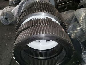Heavy Duty Fonte Forgeage Acier Précision Double Hélicoïdal Grand Métal Big Spur Bull Gear Whee - Product Image 3