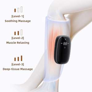 2.5L Air Compression Calf <b>Leg</b> Massager for Circulation <b>and</b> <b>Relaxation</b> with Adjustable <b>Leg</b> Wraps for Home <b>and</b> Office Use - Product Image 4
