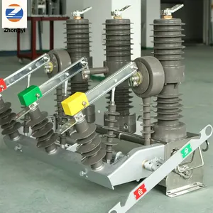 145kV 132kV Điện Áp Cao 3 Cực Ngoài Trời Cực Gắn SF6 Ngắt Mạch