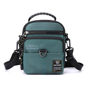 Sac bandoulière mini messager pour homme avec logo, étanche, décontracté, sac de poitrine croisé pour le voyage - Vente en gros - Product Image 3