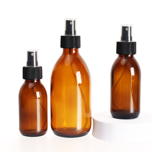 Botella de Perfume de Vidrio Ámbar Reutilizable con Pulverizador de Niebla Fina de 30 ml, 60 ml, 100 ml, 125 ml, 150 ml, 200 ml, con Bomba Dosificadora de Loción, <span class=keywords><strong>Precio</strong></span> Económico - Product Image 5