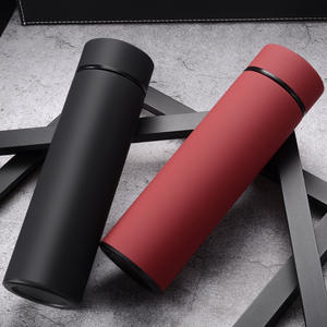 Bouteille d'eau isotherme en acier inoxydable 304 de qualité supérieure, 500 ml, gobelet droit, thermos portable pour cadeaux d'affaires - Product Image 4