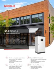 Высокопроизводительные GoodWe GW102.4-BAT-AC-G10 высоковольтные литиевые батареи 102.4kwh Lifepo4 батарейный блок - Product Image 4
