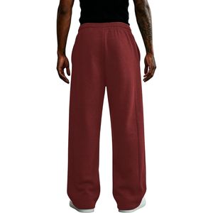 Pantalon de jogging ample pour homme 100 % coton, taille élastique avec cordon de serrage, poches latérales, respirant et infroissable - Product Image 2