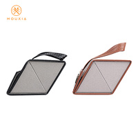 Étui à lunettes portable multi-lentilles tendance avec doublure anti-rayures et quincaillerie vintage pour le rangement des lunettes de soleil