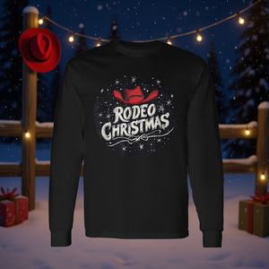 Maglietta a maniche lunghe Rodeo Christmas, abbigliamento per costume natalizio - Product Image 3