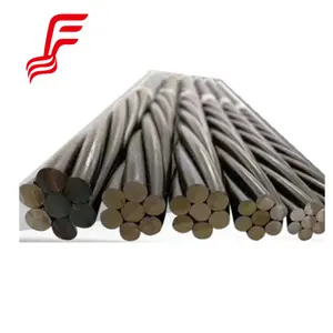 2022 High Quality Steel Prestressed Engineering Pc Strand 7 Wire 15.2 High Tensile