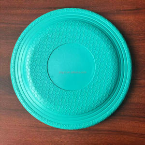 Juguetes Masticables para Mascotas de Espuma EVA Personalizables e Indestructibles de 23 cm, Disco Volador Interactivo Multicolor, Juguetes de Entrenamiento para Perros al Aire Libre - Product Image 5