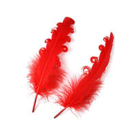 Rouleau de plumes d'oie teintes en gros pour la décoration de chapeaux, artisanat DIY, accessoires de costumes de carnaval, vente en gros