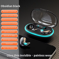 Auriculares Inalámbricos TWS V5.3, Auriculares Intrauditivos TWS, Auriculares Estéreo Mini TWS para Juegos, Auriculares Inteligentes para Dormir X55