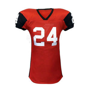 ชุดฟุตบอลอเมริกันสำหรับผู้ชายเสื้อทีมสโมสรระบายอากาศระบายอากาศได้ดีเครื่องแบบกีฬาสไตล์ท็อปไซส์ XL - Product Image 2