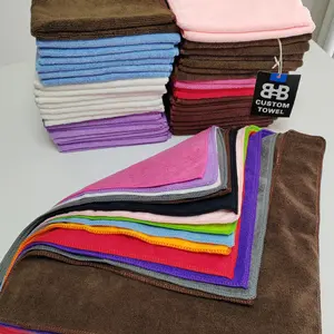 Keuken Licht Gewicht Goede Waterabsorptie Handdoek Microfiber Custom Size Multi Color Huishoudelijke Keuken Schoonmaak Handdoek