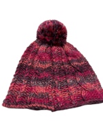 LANDBAS LUH-14857 Mükemmel Tasarım 56-58CM Büyük Kablolu Günlük Örgü Bere Dokuma Etiket Baskı Yöntemi Unisex Yetişkin Kışlık Akrilik