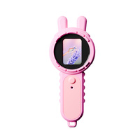 Cute 200X Digital Microscope for Kids, 2" IPS LCD Screen 1080P, Handheld Mini Magnifier, Outdoor Nature Exploration Science Toy