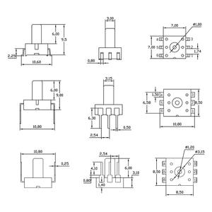 XGZP101DB1R DIP 패키지 <span class=keywords><strong>MEMS</strong></span> 압력 센서 100kPa 압력 유압 흡입 진공 포장기 - Product Image 6