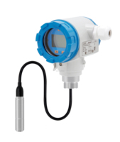 Transmetteur de pression en acier inoxydable de niveau IP68, sonde classique de 27 mm, conception étanche dédiée avec écran LCD