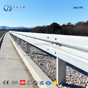 W <span class=keywords><strong>Beam</strong></span> Thrie <span class=keywords><strong>Beam</strong></span> have autostrada Guardrail barriera ad alta resistenza per la sicurezza stradale in acciaio W fascio di superficie zincata a caldo - Product Image 3