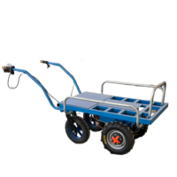 Chariot à palettes électrique à quatre roues de 1800W, capacité de charge de 1000 kg, batterie 48V, capacité de montée en pente et d'escalade