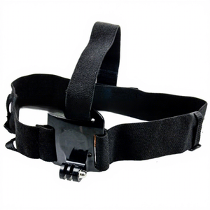 Correa ligera para la cabeza con soporte para la barbilla, cinturón elástico ajustable para GoPro <span class=keywords><strong>Hero</strong></span> 4/3/2/1 y YI <span class=keywords><strong>Action</strong></span> <span class=keywords><strong>Cam</strong></span> - Product Image 3