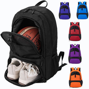 Costom personalizado para <span class=keywords><strong>hombre</strong></span> joven deporte softbol voleibol fútbol <span class=keywords><strong>mochila</strong></span> con soporte para balón de fútbol - Product Image 1