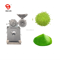 Mesin Penghancur Daun Singkong DZJX DZ-20, Mesin Penggiling Biji Kakao, Lini Produksi Hammer Mill untuk Moringa