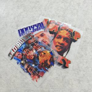 Transfer Panas Plastisol Kustom Grosir, Stiker Press Panas, Desain Setrika, Label Transfer Panas DTF untuk Pakaian - Product Image 4