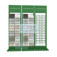Présentoirs de carreaux de céramique pour showroom, supports de présentation de carreaux de pierre pour sols en bois, étagères d'échantillons de quartz pour mosaïques