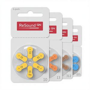 <span class=keywords><strong>Piles</strong></span> auditives économiques et abordables en zinc-air sans mercure, tailles 675/<span class=keywords><strong>312</strong></span>/10A/13A - Product Image 1