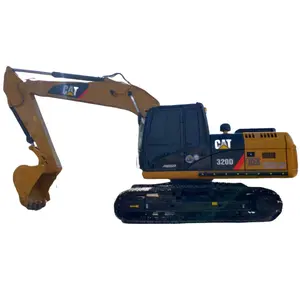 ชั่วโมงทํางานต่ําใช้รถขุด Caterpillar 320 BCD2GC 20Ton CAT รถตีนตะขาบไฮดรอลิกมือสองญี่ปุ่นขุดขนาดกลาง Cat สําหรับขาย