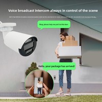Herramienta de Vigilancia Profesional, Cámara CCTV con Zoom Motorizado 5X, 2.7-13.5mm, Enfoque Automático HD, Seguridad Exterior Cableada