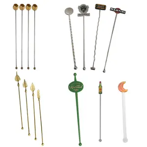 Skull Cocktail Stirrers Custom Swizzle Coffee Stirrer Metal Stir Sticks Tea  Drink Stirrer - China Coffee Stir Sticks and Coffee Stirring Rod price