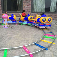 Vente directe d'usine Voiture à bascule télécommandée Happy Little Train Kiddie Rides