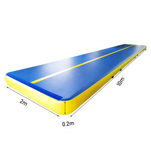 Pista de aire de costura, colchoneta de gimnasia inflable, pista de aire de 10m x <span class=keywords><strong>2m</strong></span> x 30cm - Product Image 6