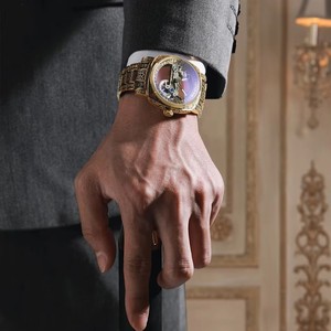 Retro men's automatic <b>mechanical</b> <b>watch</b> carved hollow <b>watch</b> fashionable automatic <b>mechanical</b> <b>watch</b> - Product Image 6