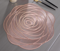 Napperon en vinyle pvc, couleur or, pour table à manger, nouvel arrivage de 2020
