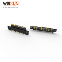 Conector Pogo de 5 Pines con Curvatura Personalizada, Paso de 2.54 mm, Terminal para Teclado de Computadora y Otras Aplicaciones de Conectores