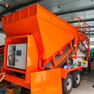 Sddom mb1200 di động nhỏ sẵn sàng trộn trạm trộn bê tông với hệ thống làm sạch áp lực cao cho các dự Án Xây Dựng - Product Image 2