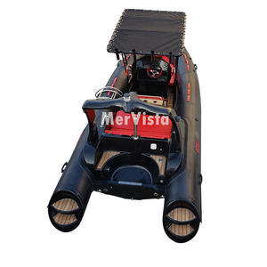 Ce – <span class=keywords><strong>petit</strong></span> Bateau côtelé en plastique de course, en caoutchouc, Console centrale en aluminium, zodiaque, Pvc, pour sports nautiques, 580 - Product Image 2