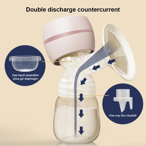 USB Electric Breast <b>Pump</b> With Baby Milk Bottle BPA Free Powerful Silicon Breast <b>Pumps</b> Baby Breastfeeding Accessories - Product Image 4