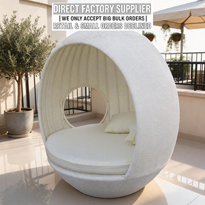 Fabricante Profesional: Tumbona de Ratán para Exteriores de Grado Comercial, Lujosa y Elegante para Resorts y Playas - Soporte OEM/ODM - Product Image 3