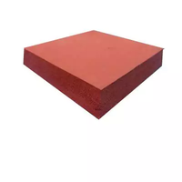 Feuille/plaque de mousse de silicone anti-vibration découpée sur mesure à cellules ouvertes, certifiée ROHS
