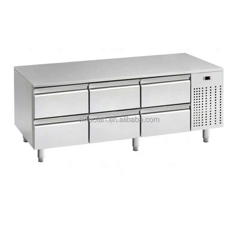 Commercial Kitchen Equipment High Capacity Freezer Drawer Chef Base Chiller Under Counter Refrigerator With Drawer