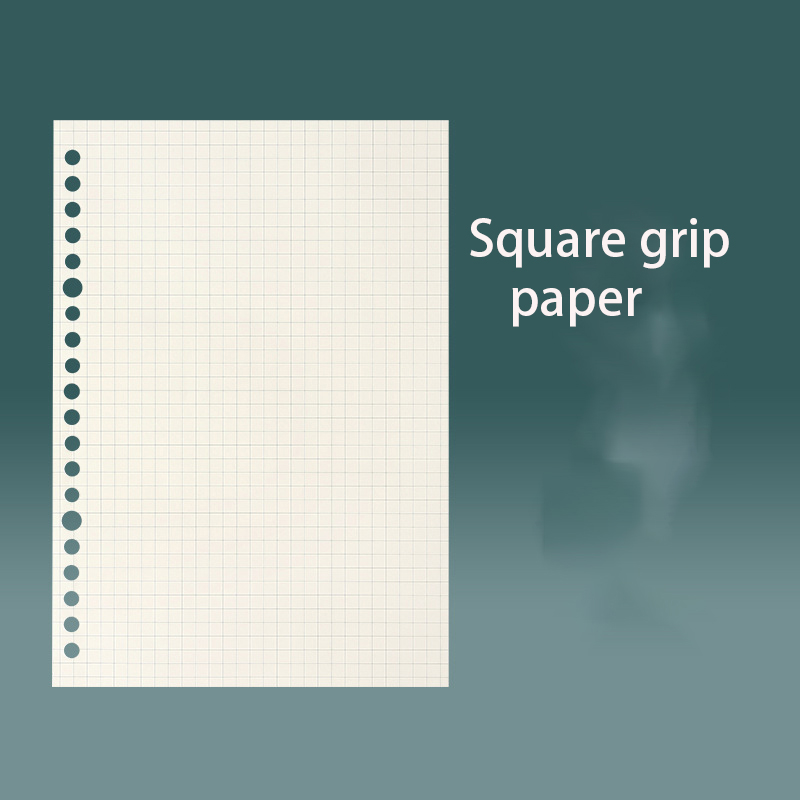 Square grip paper white