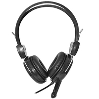 Casque de jeu stéréo Aesonic avec microphone, prise jack 3,5 mm, design supra-auriculaire filaire, réduction du bruit ambiant (ENC)