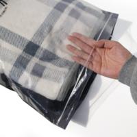 Sac à fond plat refermable, pochette en plastique, emballage sous vide, cadeau personnalisé, en vrac, OPP, écologique, recyclable, LDPE