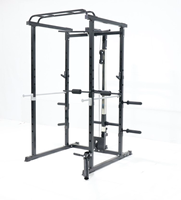 Dinuo – Rack de musculation robuste multifonctionnel, machine Smith et support à squats pour entraînement de force à domicile – Vente directe usine