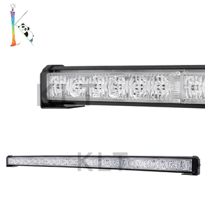 Focos LED para Motocicleta <span class=keywords><strong>Calite</strong></span>, 20W, 12-24V, Luz Blanca y Amarilla de Advertencia de Emergencia, Ajuste Universal - Product Image 3