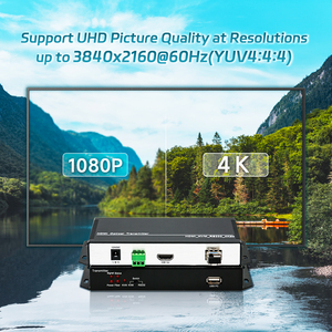 Extenseur de fibre optique <span class=keywords><strong>HDMI</strong></span> ORIVISION 10KM 4K60Hz LC Clavier Souris OEM ODM <span class=keywords><strong>KVM</strong></span> <span class=keywords><strong>HDMI</strong></span> vers fibre optique - Product Image 4