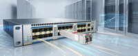 Modul SFP+ SFP 10G Transceiver Serat Optik BiDi 80km Simplex LC SMF 1490nm-TX/1550nm-RX Kelas Komersial untuk Switch Pusat Data