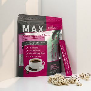 <span class=keywords><strong>Café</strong></span> para Adelgazar Biyode Max Gluta Burn Mix, Natural, con Vitamina C, Bajo en Grasas y Alto en Fibra, para Hombres Africanos, Dieta China, 28 Días, ¡Oferta! - Product Image 3